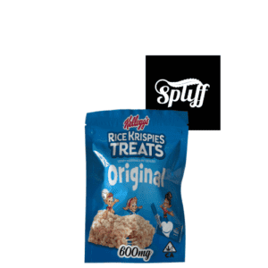 Kellogg's Rice Krispies Treats Original snack with marshmallow squares, 600mg THC.