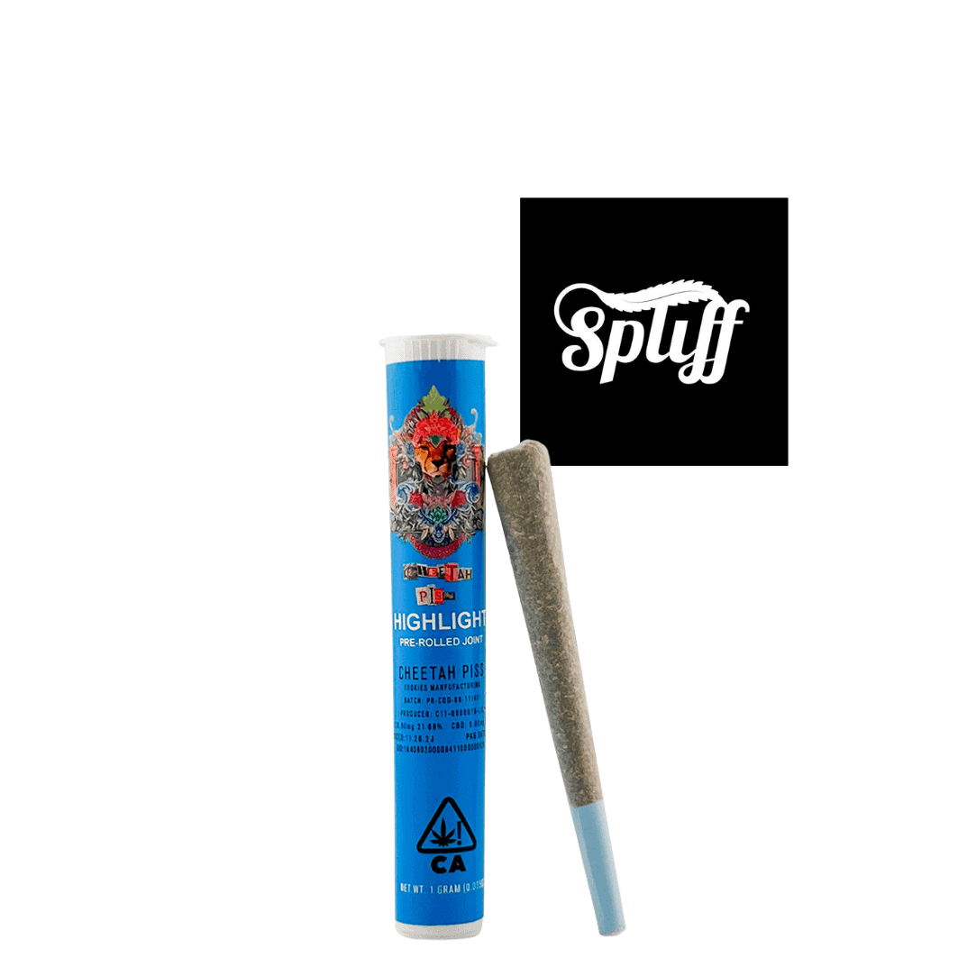 Cheetah Piss Pre-Roll & Highlight Tube Cookies Dispensary in New York City, NY Cookies Preroll in NYC Dispensary