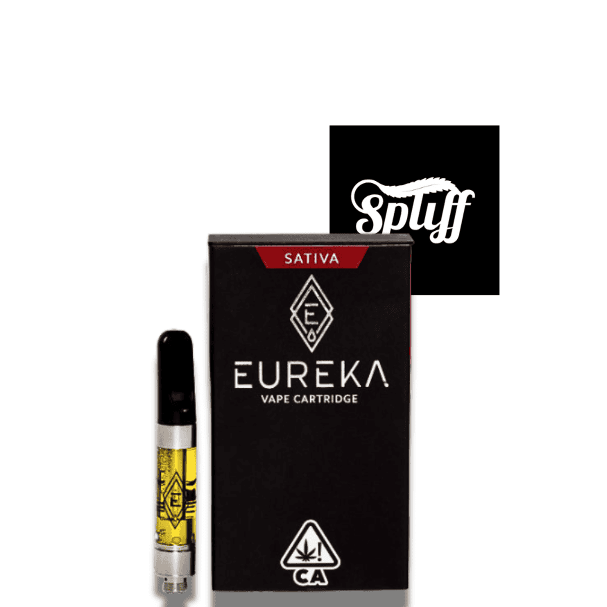 Eureka Vape Cartridge - Premium THC Oil Eureka Sativa Vape Cartridge with premium THC oil for a potent cannabis experience.