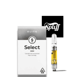 Elite Select cannabis oil vape cartridge for discreet consumption.