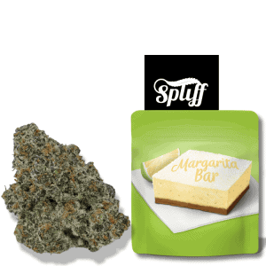 Margarita bar by lemonnade weed strain 3.5g premium cannabis flower by Cookies at Spliff Nation Dispensary in New York City, NY