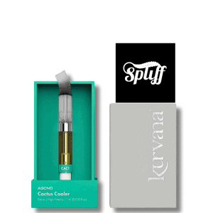 Kurvana ASCND Cactus Cooler full spectrum 1G cartridge sativa at Spliff Nation Dispensary New York City, NY