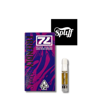 Friendly Farms x Seven Leaves 1g live resin cartridge in New York