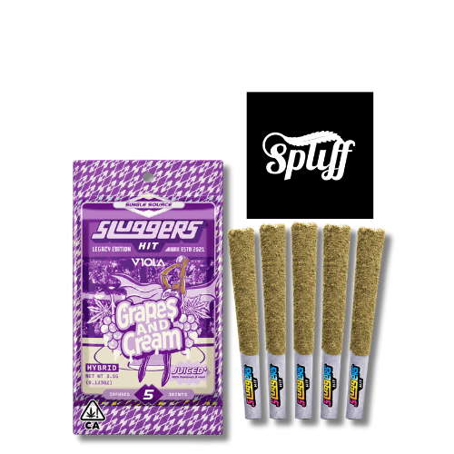 Sluggers HIT x Viola Grapes and Cream infused mini blunt 5-pack in New York