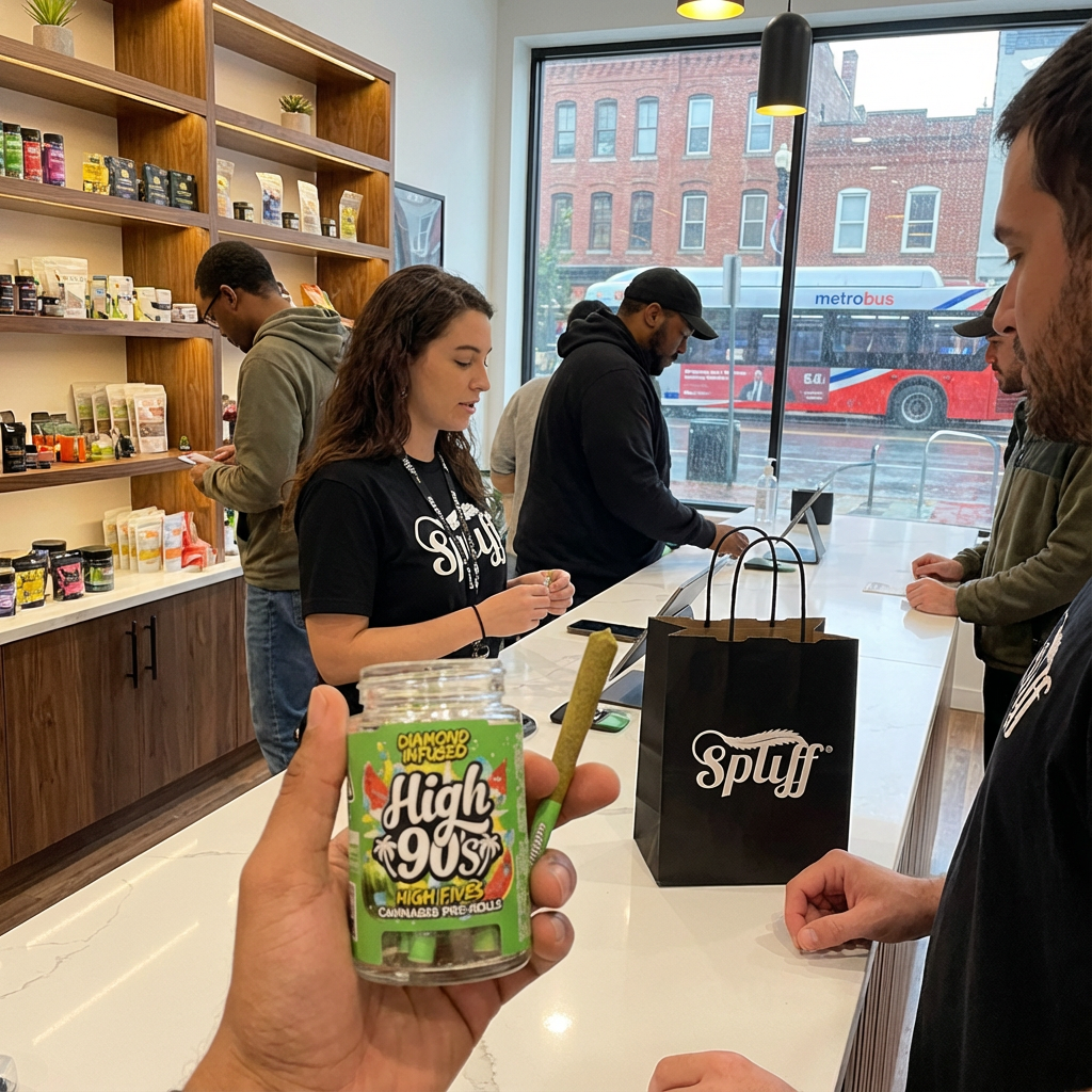 Spliff Nation Dispensary Near Me in Chinatown, Washington, DC